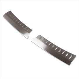 RUIQ Subaru Crosstrek Impreza GU Series Exclusive Interior Stainless Steel Luggage Kicking Plate Scuff Plate Back Rear Inner Scuff Cover Guard Board Protection Garnish for Subaru Crosstrek Impreza