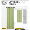 NICETOWN Nursery Essential Thermal Insulated Solid Grommet Top Blackout Curtains/Drapes