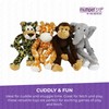 Multipet Swingin Safari Giraffe Dog Plush Toy - Squeaky Toys