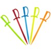 ODDIER 100PCS 3.3 Inch Plastic Sword Toothpicks Picks for Appetizers,