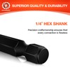 BLACKROBOT 6-Piece Impact Socket Adapter Set, 1/4" 3/8" 1/2" Drive,