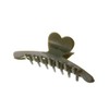 VingTAINE H7862-KHA- Hair Claw Heart, Thin Hair Clip, Hair Accessory,