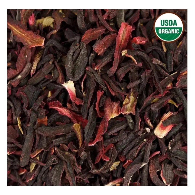 U.S. Wellness Naturals 2 Pack - Hibiscus Tea 1LB Each,