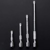 Faderr Socket Extender Bars, 4PCS Ratchet Wrench Extension Bar Drive