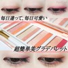 HEXZE "One-Touch Makeup" 10 Colors Eyeshadow Palette #01 Spring/Summer Series