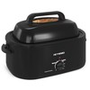 Buffet 22Qt Turkey Roaster with Self-Basting Lid, 1450W Electric Roaster