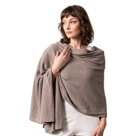 zestt Dreamsoft Travel Scarf Organic Cotton, Latte