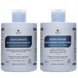 Nature Spell Bond Repair Shampoo & Conditioner Duo - 10.14 Fl Oz - Moisturises And Strengthens Hair Structure