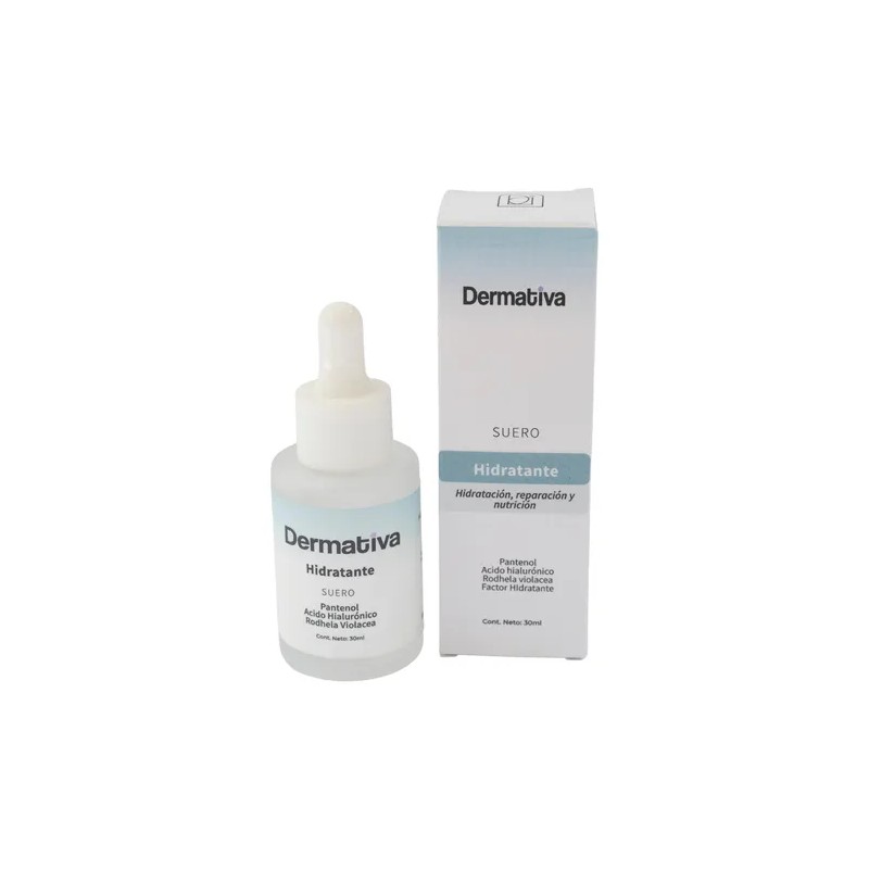 Sérum Hidratante Facial Dermativa con Ácido Hialurónico 30mL Día/Noche