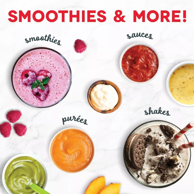 Dash 16oz Personal Portable USB-C Blender - Aqua Blue