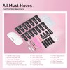 JEWHITENY Poly Extension Gel Nail Kit 14 PCS Poly Gel