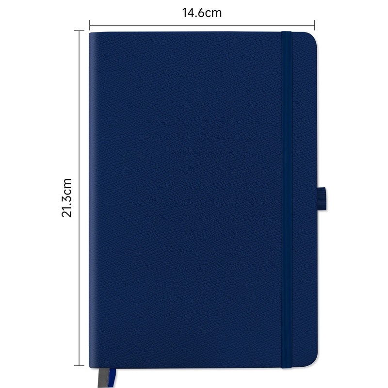 Mlife A5 Notebook-Bullet Dotted Journals,200 Pages Hardcover Dotted Notebook,100 Gsm