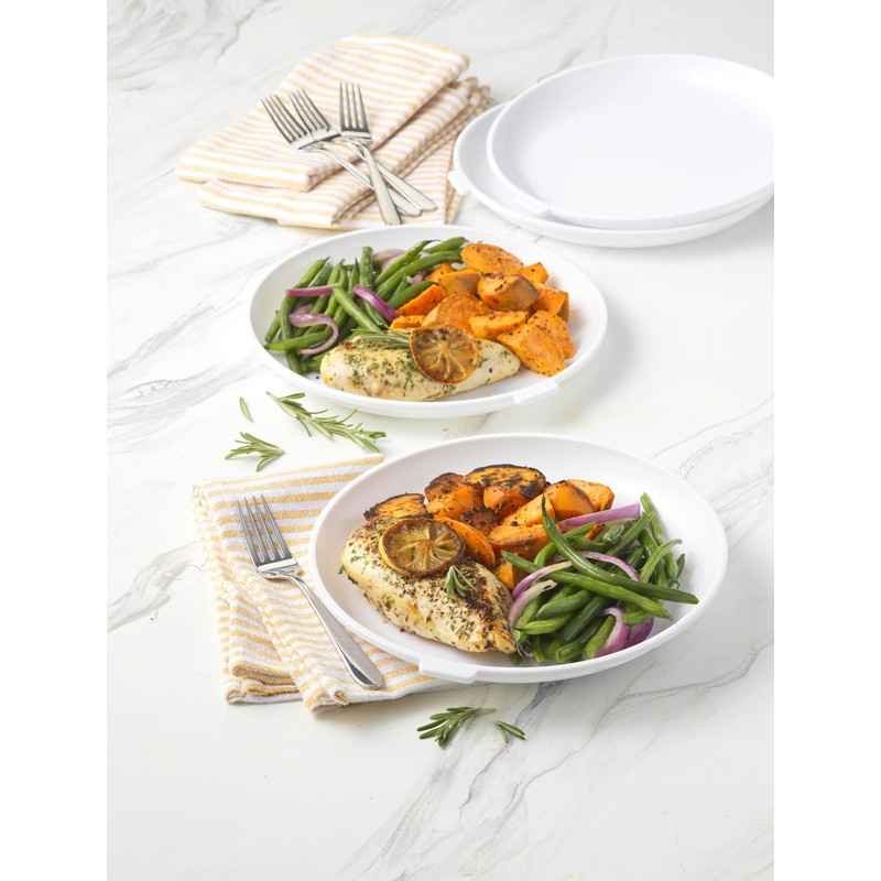 GoodCook Everyday Microwave Plates set of 4