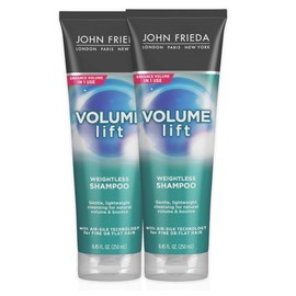 See details Lots of (2) John Frieda Volume Lift Weightless Shampoo  - 8.45 Fl Oz X 2