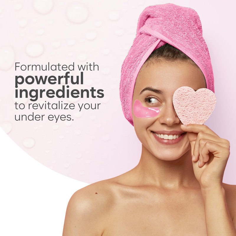 Under Eye Patches, Collagen Masks for Puffy Eyes, Dark Circles,