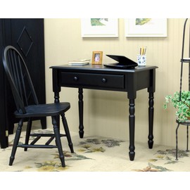 Carolina Chair & Table 3419 AB Bella Desk, Antique Black