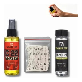 Kit Pegamento Ultra Hold Accesorios Peluqueria Cintas