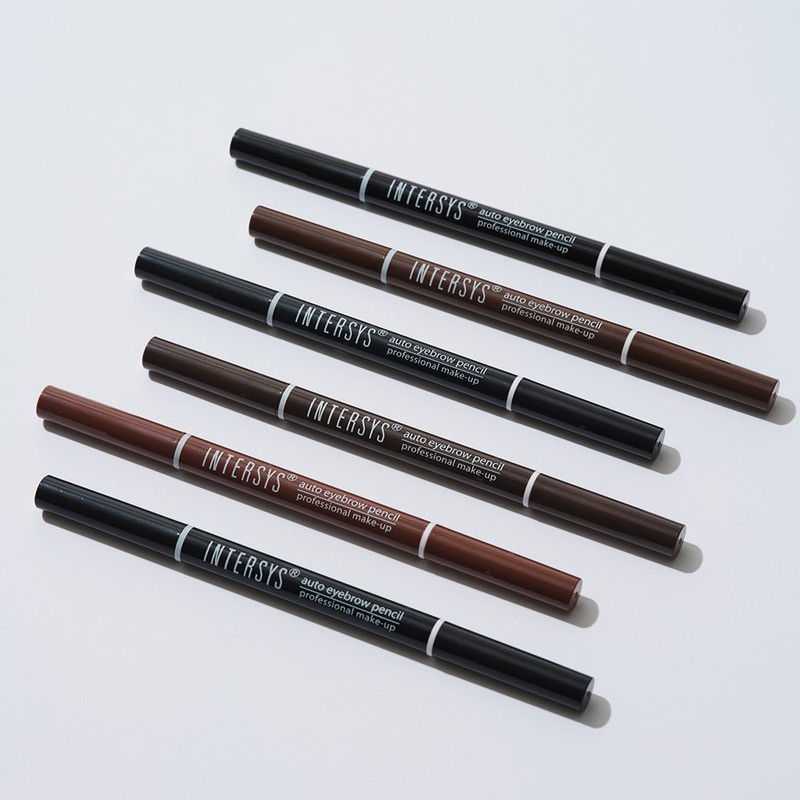 Intersys Auto Eyebrow Pencil - #01 BLACK