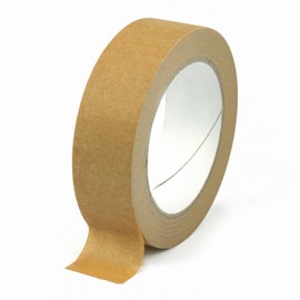 EVG Evergreen Goods Decorative Kraft Tape (24mm X 30m) | Versatile Brown Paper Tape | Christmas Decoration Gifts Wrapping | Packaging Tape for Scrapbooking, Card-Making & Crafting | Recyclable