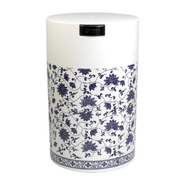 Tightpac America, Inc. CFV2-SWWF Coffeevac 1 lb - The Ultimate Vacuum Sealed Coffee Container, White Floral,