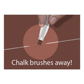Taylor Seville Magic Chalk Liner with Brush Eraser-White