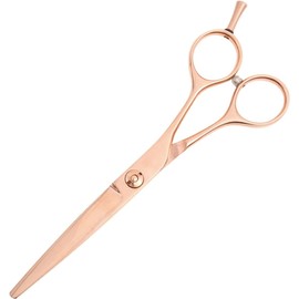 DEEDS Forged Professional Pink Gold Titanium Glasses Handle Scissors (6.0 inch) GDZPG-60 Japanese Shears Professional Manufacturer Hairdresser Barber