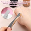 4pcs mini metal facial mask cream spoon mini stirring spatula