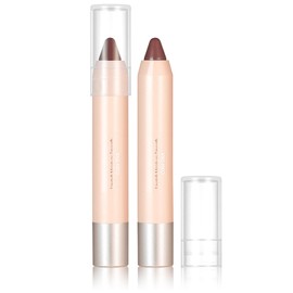Nude Lipstick Crayon - Waterproof, Long Lasting, Ultra-Matte & High Pigmented, Non-Stick Cup Lipstick for Women - Lip Liner - Brown Sugar