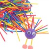 1000 Wooden Matchsticks Coloured Splints Adult & Children Art Crafts
