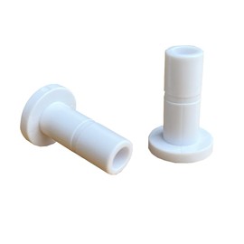 GIFTED LUGAR 3/8'' inch Plug End Cap for RO System Reverse Osmosis Water Line Fittings Quick Connect Fitting (10 Piece Fits 3/8“), White, ROPF-W101438