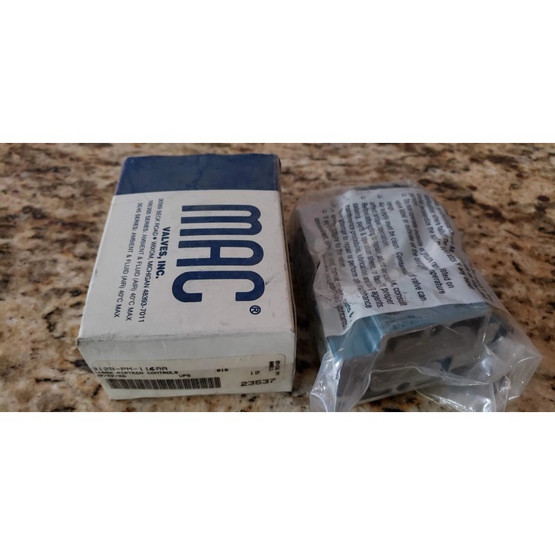MAC 912B-PM-116AA PNEUMATIC SOLENOID VALVE