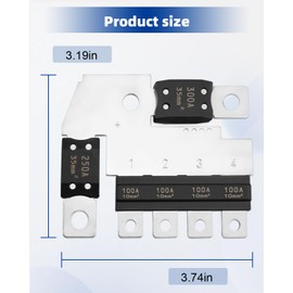 ANODZU 23270100 Battery Distribution Main Fuse Block, Fit for Chevy Colorado 2015-2021, for GMC Canyon 2015-2021