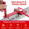 Chainsaw Bar Rail Tightening Repair Tool, Chainsaw Bar Rail Closer