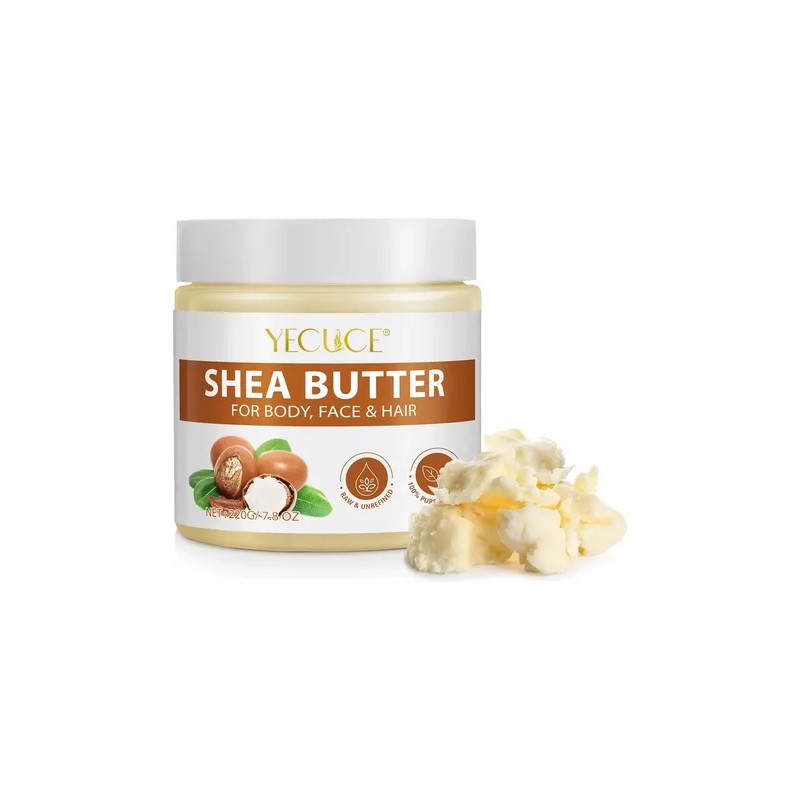 Manteca De Karite 100% Natural Hidrata Piel Y Cabello 220g