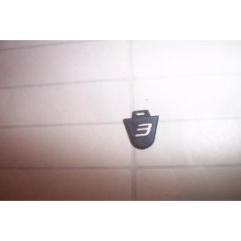 cobra BRAND NEW Cobra number tags for headcovers for fairway # 3 wood blk/sil