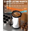 WantJoin Insulated Beverage Dispenser-75 Cup Hot&Cold water Urn for Catering-Stainless