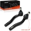 A-Premium 2 x Front Outer Tie Rod Ends, Compatible with