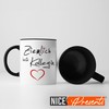 NICE-PRESENTS Tasse - Ziemlich beste Kollegin - Schwarz - Witzige