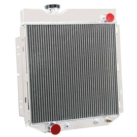3 Row Aluminum Radiator Compatible for 1965 1966 Ford Mustang/Comet/Falcon 302 351 390 428 429 V8 Swap Engine