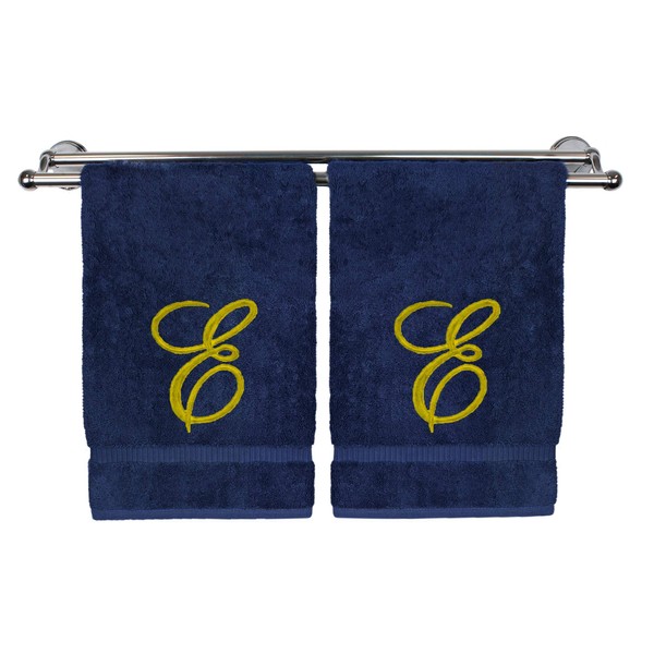 Monogrammed Washcloth Towel, Personalized Gift, 13x13 Inches - Set of