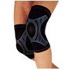 OPRO Unisex - Adults' Knee Support Black, black, l