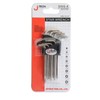 Jetech 8-Pieces Long Arm Security Bit Wrench Set,Tamper Resistant Star-Torx