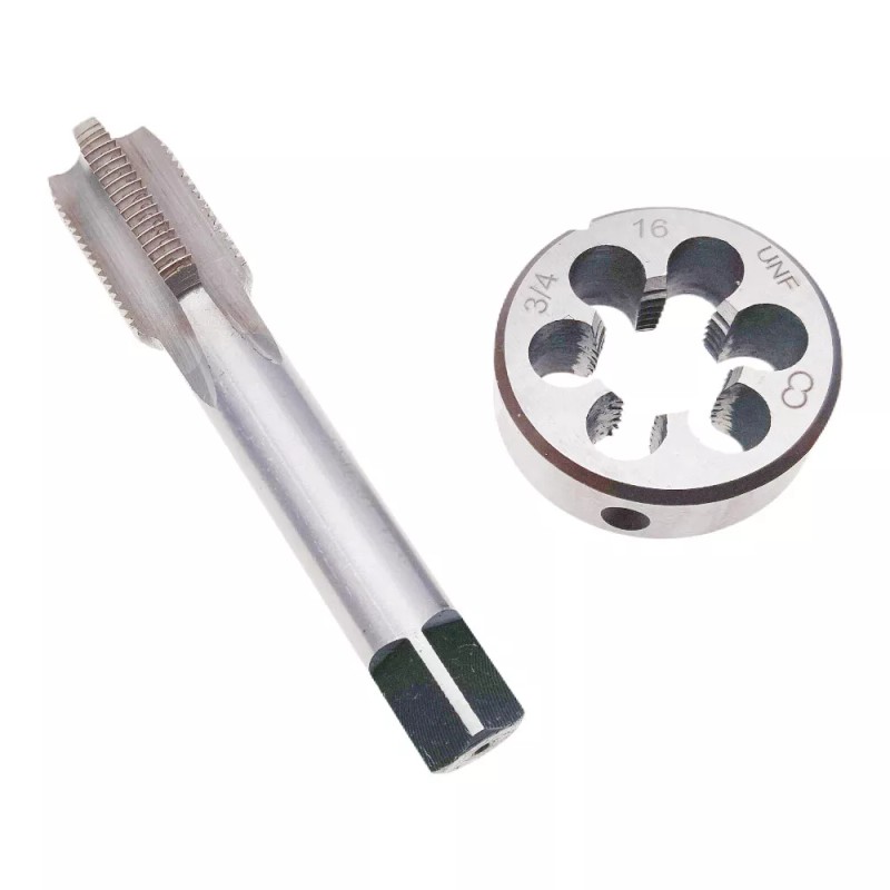 3/4-16 UNF Tap Die Set Right Hand 3/4-16 Thread 3/4X16