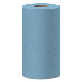 WypAll 35431 X60 Cloths, Small Roll, 19 3/5 x 13 2/5, Blue, 130/RL, 6 RL/CT