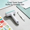 Corey-Z Brayer Roller & Tweezers Set, Vinyl Roller Rubber Brayer
