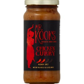 Mr. Kook Sauce Curry Chicken 16.5 oz (Pack of 6)