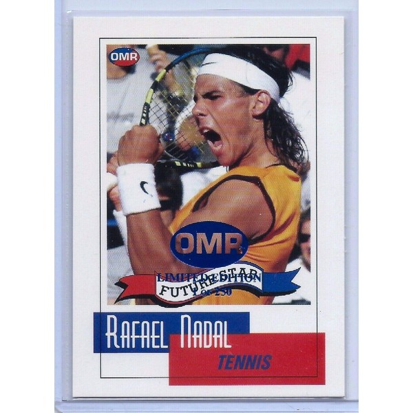 Rafael Nadal 2003 Future Star Limited Edition Rookie Card! ONLY 250!