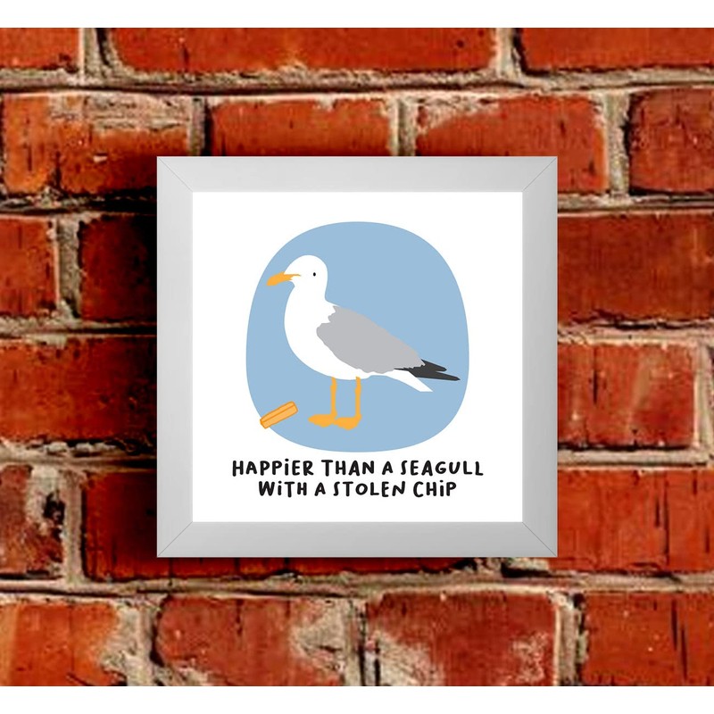 The Victorian Printing Co - Happier Than A Seagull With
