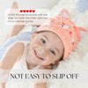 Toalla de microfibra para el cabello para niños, gorro de