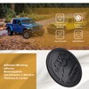 XTPTFABS 68483961AB Front Fender Badge Rated Emblem Compatible with 2019-2024